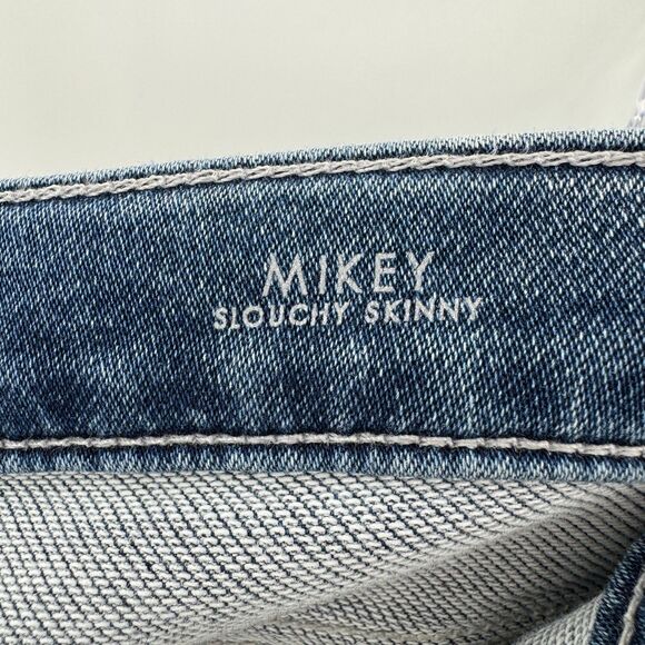 FIDELITY Mikey Slouchy Slim Button Fly Soft Ankle Zip Jeans Joggers Size 27 - Picture 8 of 10